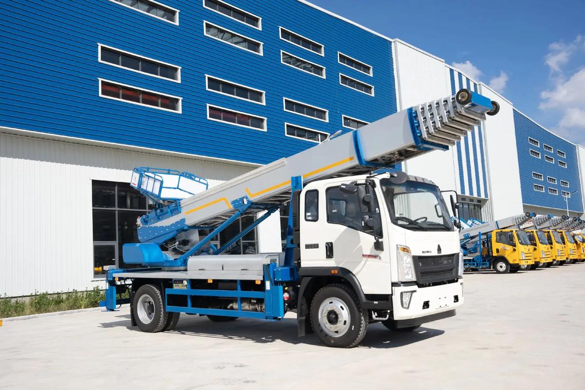 邦溪镇出租云梯车高空作业车 建筑垃圾搬运